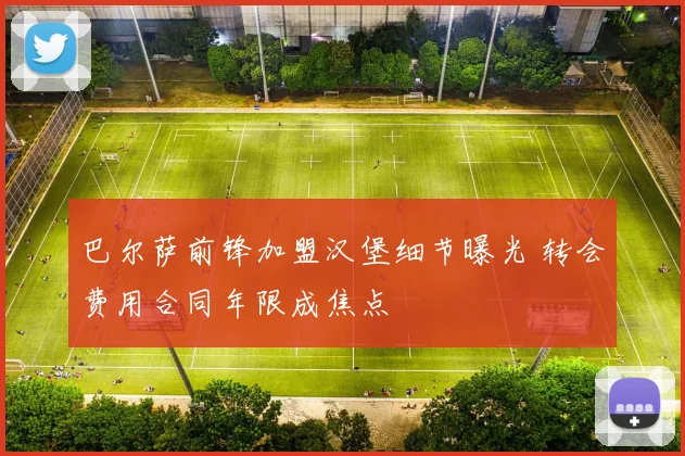 巴尔萨前锋加盟汉堡细节曝光 转会费用合同年限成焦点